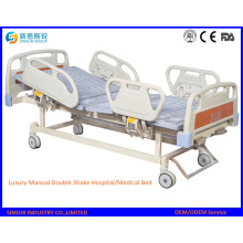 Luxus-Manual Double Shake / Zwei Funktion Medical / Hospital Bed